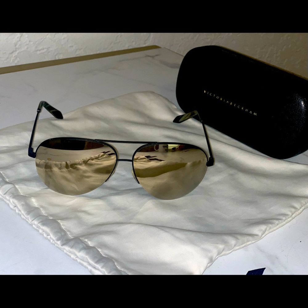 Victoria Beckham Aviator Sunglasses